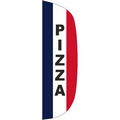 "PIZZA" 3' x 10' Stationary Message Flutter Flag